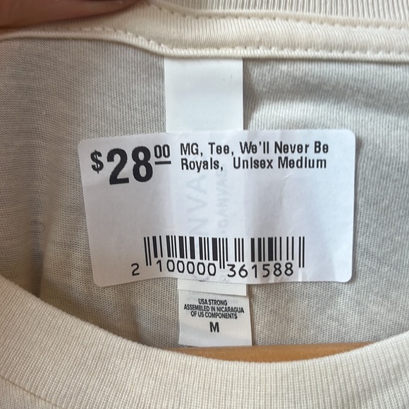 Mardi Gras We’ll Never Be Royals Nola Shirt Fat Tuesday T-Shirt Unisex - Picture 4 of 9